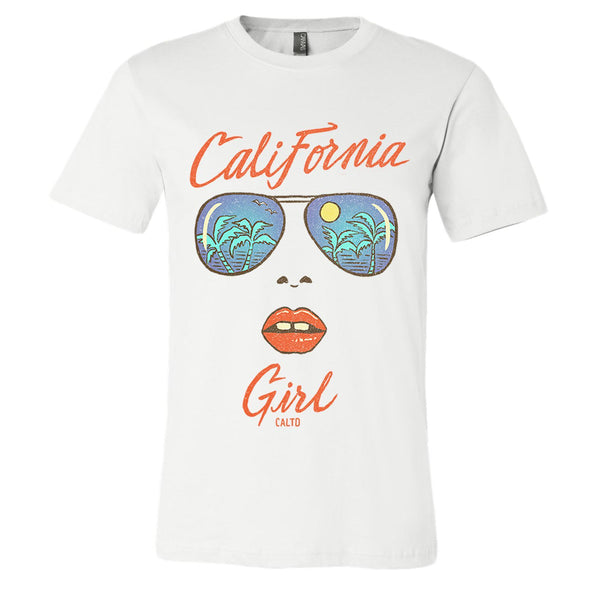 California Girl Glasses Tee-CA LIMITED