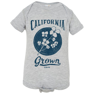 California Grown Circle Baby Onesie-CA LIMITED