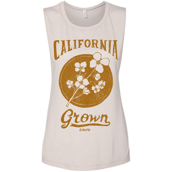 California Grown Circle Muscle Tank-CA LIMITED