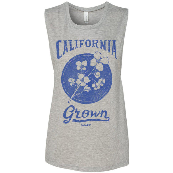 California Grown Circle Muscle Tank-CA LIMITED