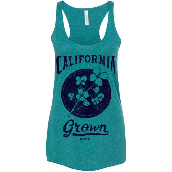 California Grown Circle Racerback Tank-CA LIMITED