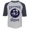 California Grown Circle Youth Baseball Tee-CA LIMITED
