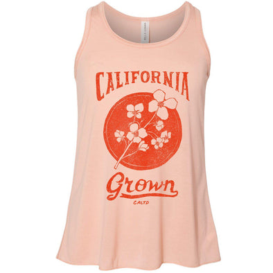 California Grown Circle Youth Flowy Tank-CA LIMITED