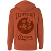 California Grown Circle Zipper Hoodie-CA LIMITED