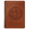 California Grown Orange Spiral Notebook-CA LIMITED