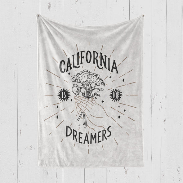 California Is For Dreamers Blanket-CA LIMITED