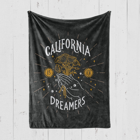 California Is For Dreamers Blanket-CA LIMITED