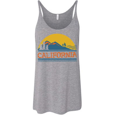 California Mountains Flowy Tank-CA LIMITED
