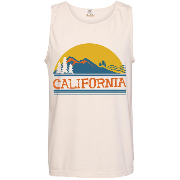 California Mountains Men's Tank-CA LIMITED