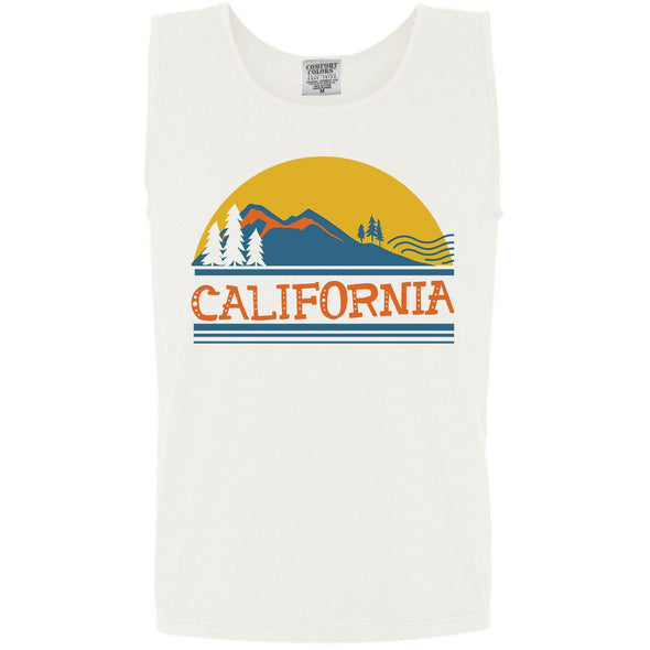 California Mountains Men's Tank-CA LIMITED