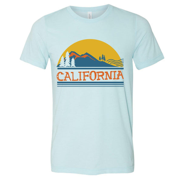 California Mountains Tee-CA LIMITED