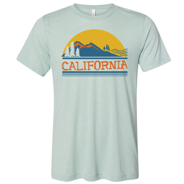 California Mountains Tee-CA LIMITED