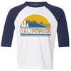 California Mountains Toddler Baseball Tee-CA LIMITED