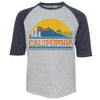 California Mountains Youth Baseball Tee-CA LIMITED