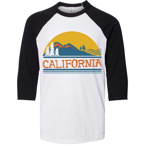 California Mountains Youth Baseball Tee-CA LIMITED