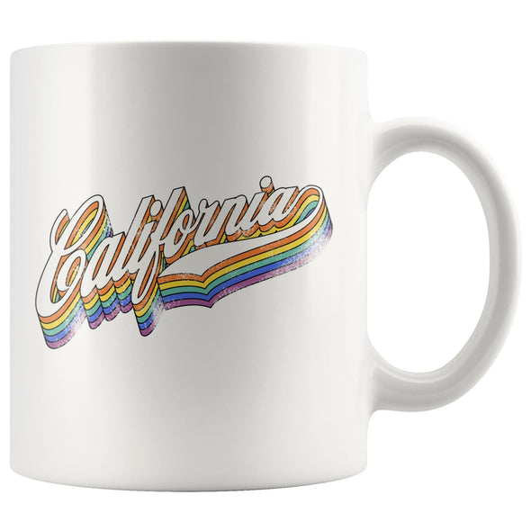 California Rainbow Mug-CA LIMITED