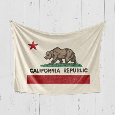 California Republic State Flag Blanket-CA LIMITED