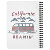 California Roamin White Spiral Notebook-CA LIMITED