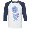 California Rose Baseball Tee-CA LIMITED