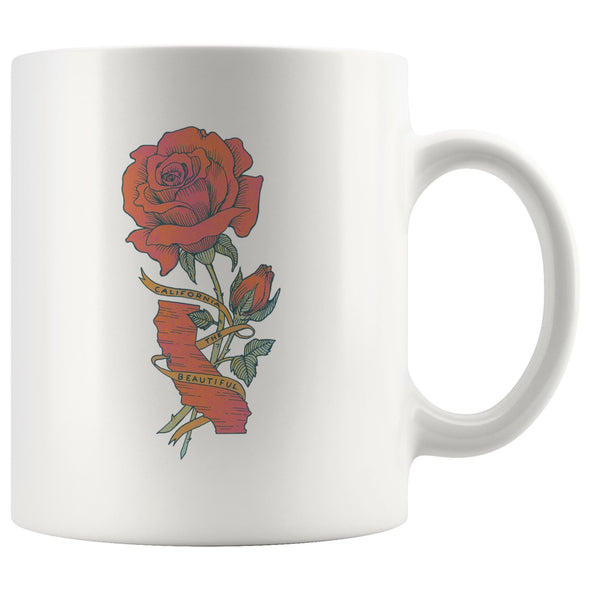 California Rose Mug-CA LIMITED