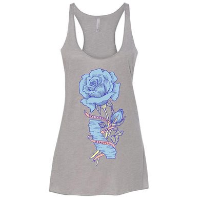 California Rose Racerback Tank-CA LIMITED