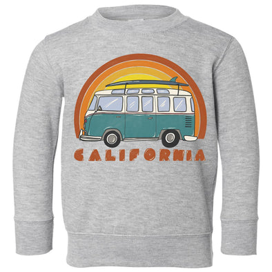 California Surf Van Toddlers Sweater-CA LIMITED