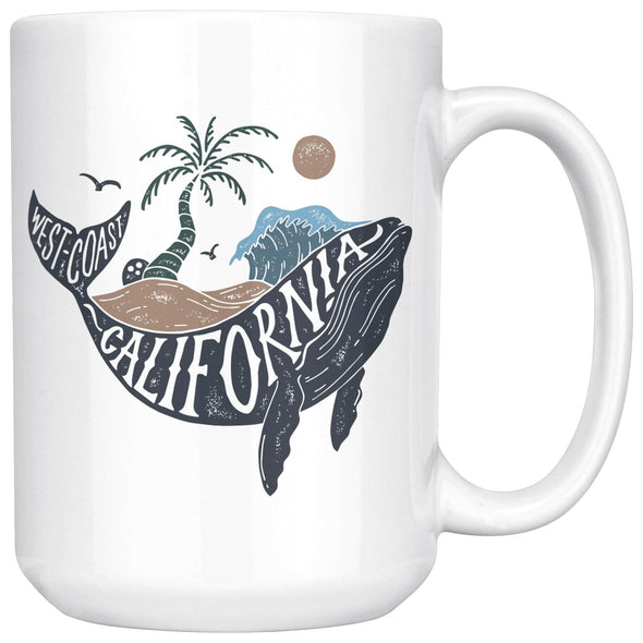 California Whale Mug-CA LIMITED