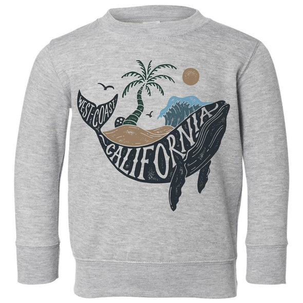 California Whale Toddlers Sweater-CA LIMITED