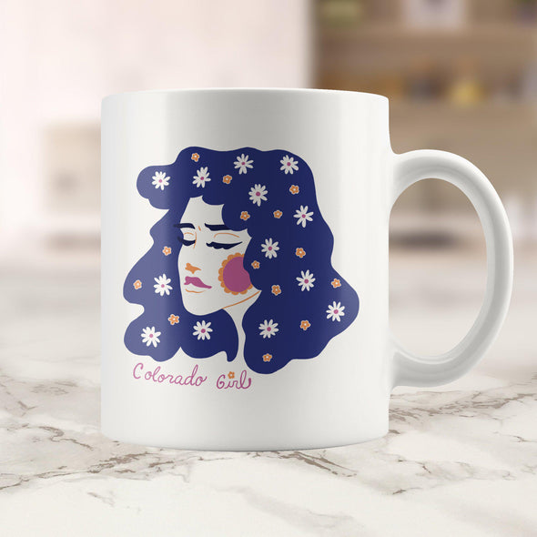 Colorado Girl Ceramic Mug-CA LIMITED