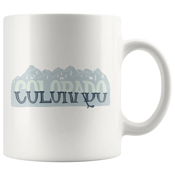 Colorado Mountains Ceramic Mug-CA LIMITED