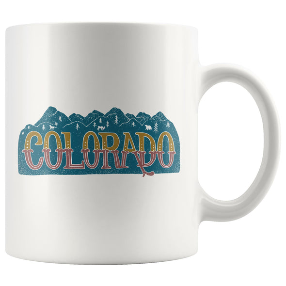 Colorado Mountains Ceramic Mug-CA LIMITED
