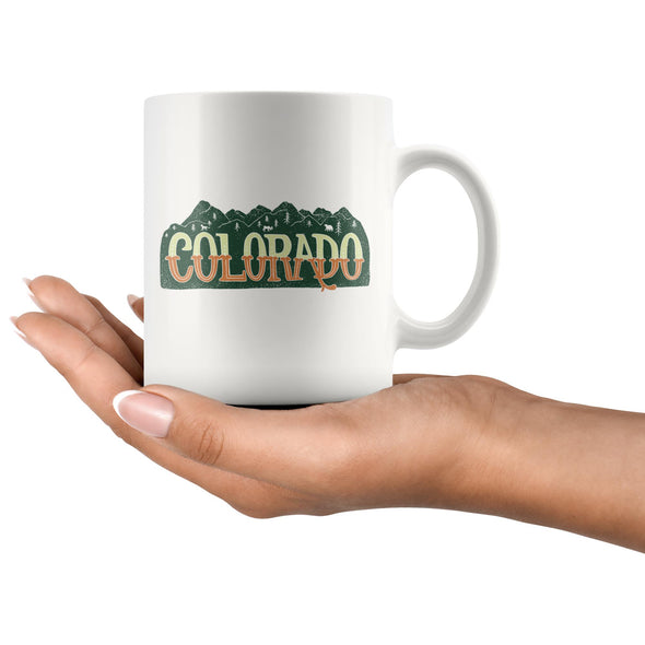 Colorado Mountains Ceramic Mug-CA LIMITED