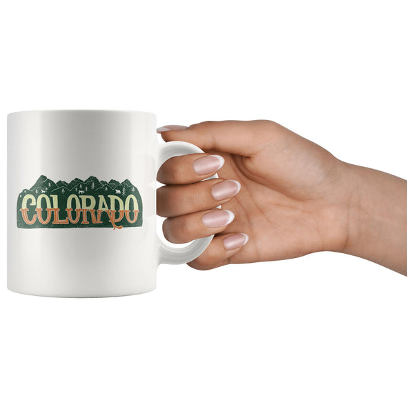 Colorado Mountains Ceramic Mug-CA LIMITED