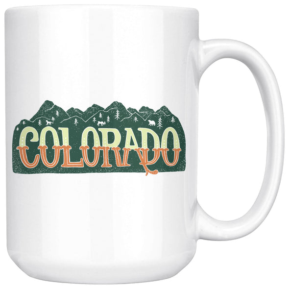 Colorado Mountains Ceramic Mug-CA LIMITED