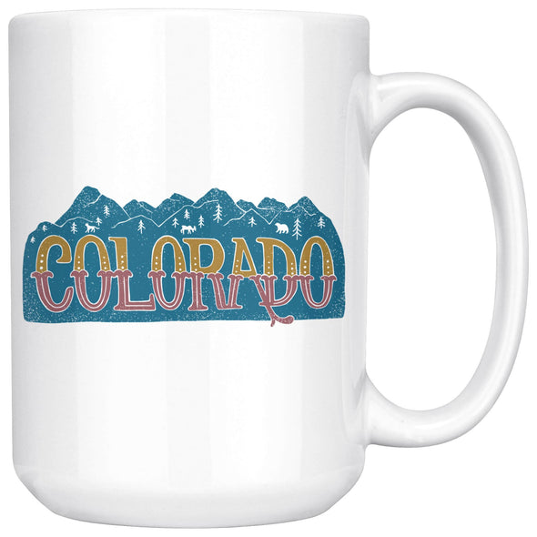 Colorado Mountains Ceramic Mug-CA LIMITED