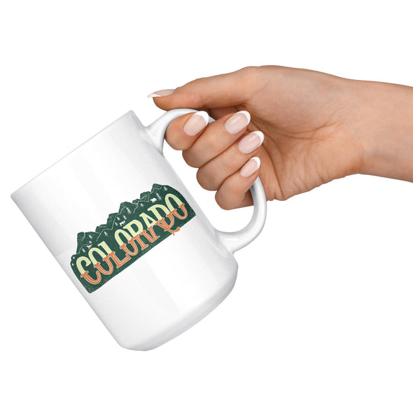 Colorado Mountains Ceramic Mug-CA LIMITED