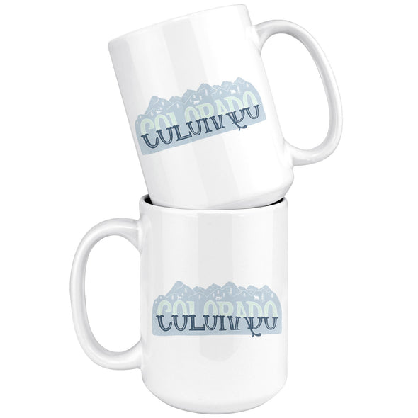 Colorado Mountains Ceramic Mug-CA LIMITED