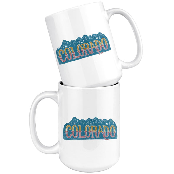 Colorado Mountains Ceramic Mug-CA LIMITED