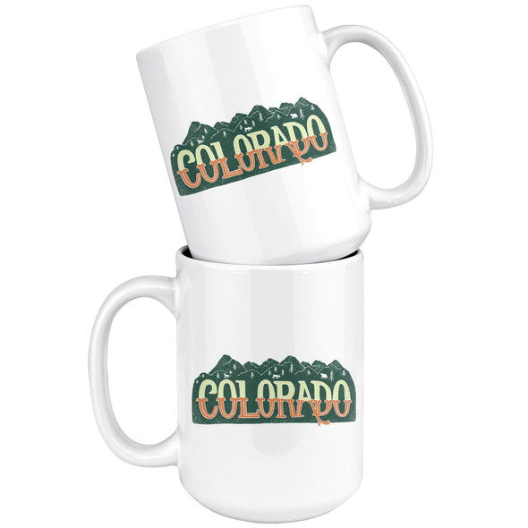 Colorado Mountains Ceramic Mug-CA LIMITED