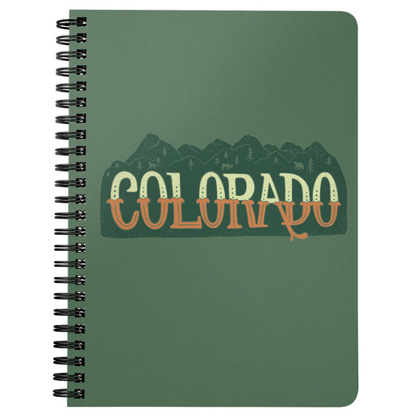 Colorado Mountains Spiral Notebook-CA LIMITED