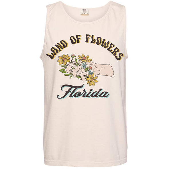 Land of Flowers Florida Men's Tank