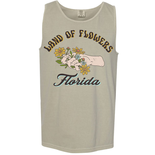 Land of Flowers Florida Men's Tank