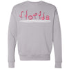 Curvy Flamingos FL Drop Shoulder Sweater-CA LIMITED