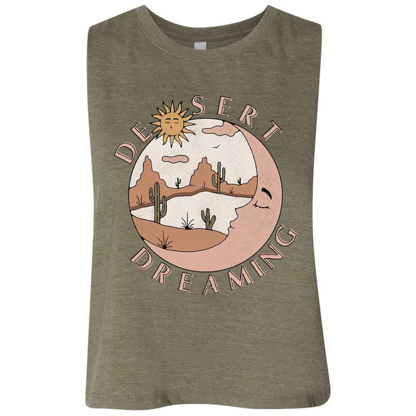 Desert Dreaming Arizona Cropped Tank-CA LIMITED