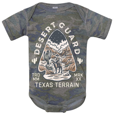 Desert Guard Texas Baby Onesie-CA LIMITED