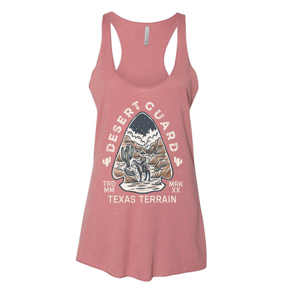 Desert Guard Texas Racerback Tank-CA LIMITED