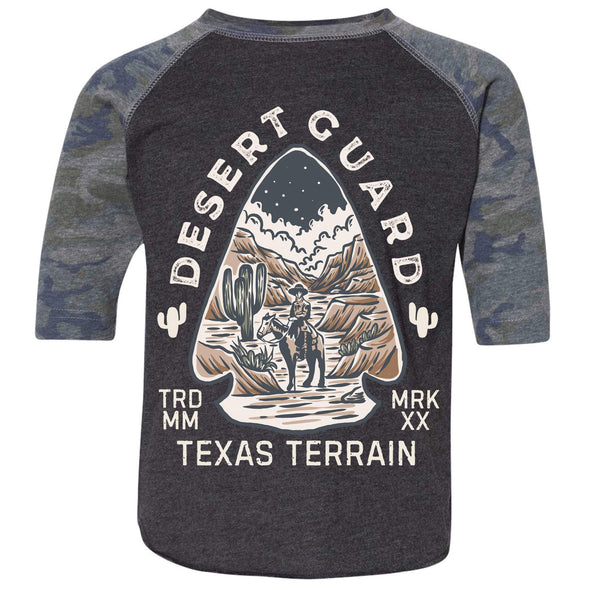 Desert Guard Texas Toddler Baseball Tee-CA LIMITED