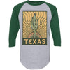 Desert Sunset TX Baseball Tee-CA LIMITED