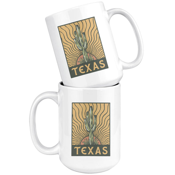 Desert Sunset TX Ceramic Mug-CA LIMITED