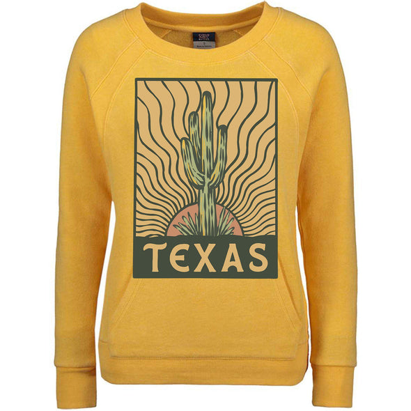 Desert Sunset TX Crewneck Sweater-CA LIMITED